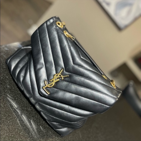Yves Saint Laurent Handbags - YSL Loulou Matelassé Leather Shoulder Bag